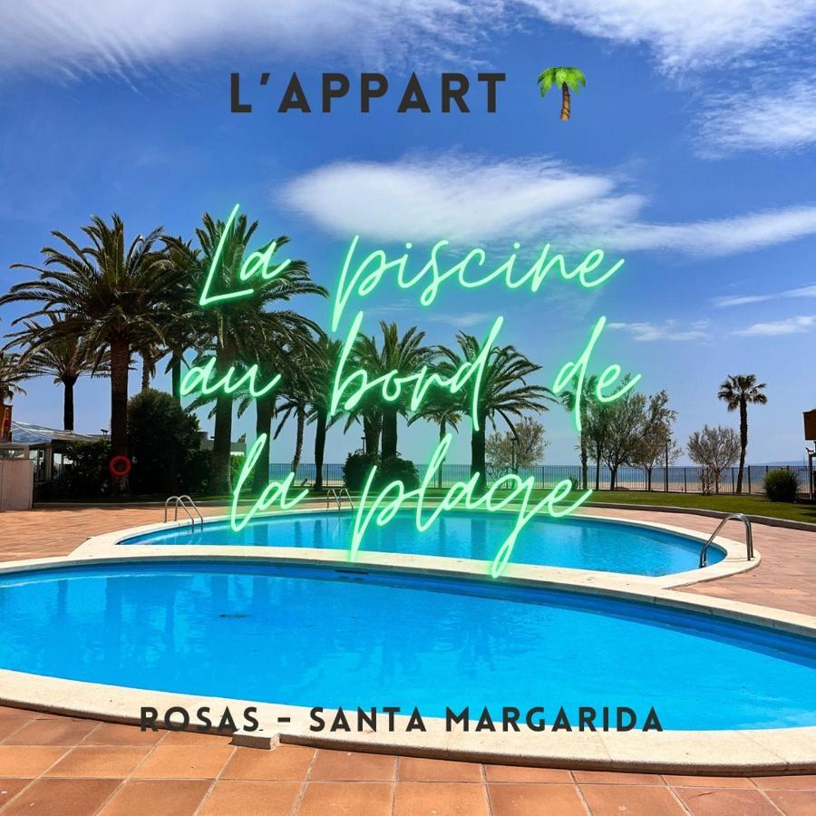 L'Appart-Rosas Boheme Chic, Au Bord De La Mer Екстериор снимка