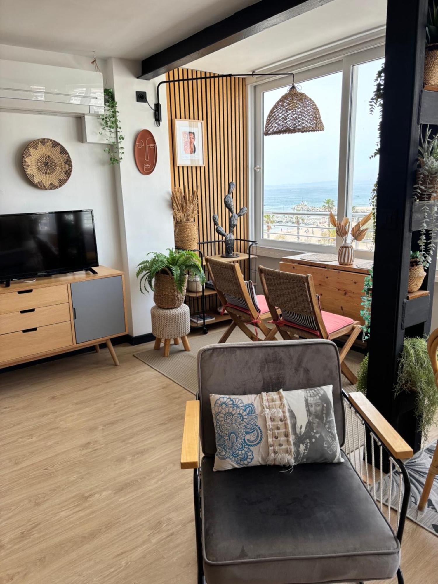 L'Appart-Rosas Boheme Chic, Au Bord De La Mer Екстериор снимка